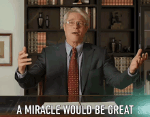 A Miracle Would Be Great Brad Pitt GIF - A Miracle Would Be Great Brad Pitt Saturday Night Live GIFs