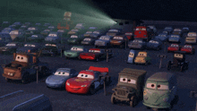 Cars Movie Drive In Theater GIF