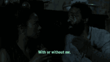 The Walking Dead Virgil GIF - The Walking Dead Virgil With Or Without Me GIFs