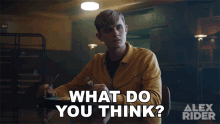 What Do You Think Alex Rider GIF - What Do You Think Alex Rider Whats Your Thought GIFs