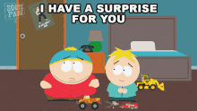 I Have A Surprise For You Eric Cartman GIF