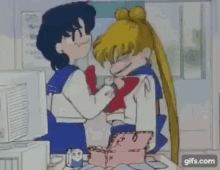 Ami Mizuno Sailor Mercury GIF - Ami Mizuno Sailor Mercury Funny GIFs