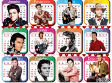 Elvis Calendario2020 Date GIF - Elvis Calendario2020 Date Heart GIFs