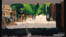 a painting that was made in animatica is shown