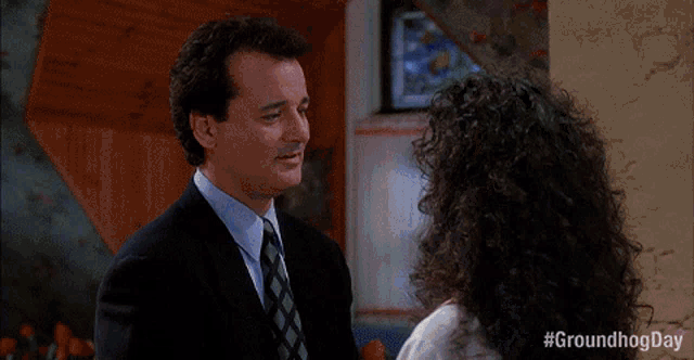 Slapping Bill Murray GIF - Slapping Bill Murray Phil GIFs