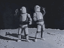 Robot Dance GIF - Robot Dance Dancing On The Moon GIFs