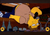 Barney Simpsons GIF - Barney Simpsons Drinking GIFs