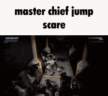 Master Chief Jumpscare GIF - Master Chief Jumpscare Halo GIFs