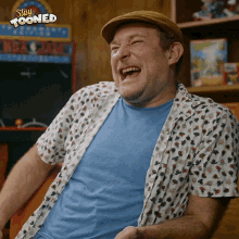 Laughing James Adomian GIF - Laughing James Adomian Stay Tooned GIFs