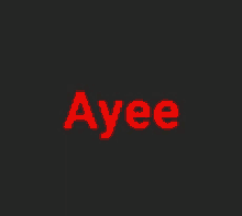 aye