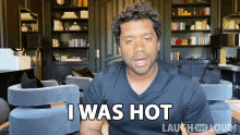 I Was Hot Russell Wilson GIF - I Was Hot Russell Wilson Cold As Balls GIFs