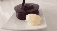 Magic Chocolate Lava Cake GIF