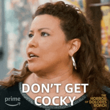 Dont Get Cocky Dolores Roach GIF - Dont Get Cocky Dolores Roach Justina Machado GIFs