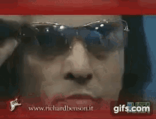 Richard Benson Sunglasses GIF