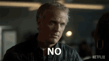Of Course Not Patrick Fabian GIF - Of Course Not Patrick Fabian Resse Getty GIFs