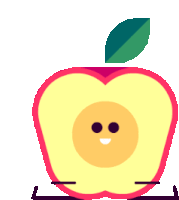 Food Apple Sticker - Food Apple Yes Stickers