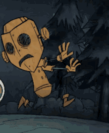 Dont Starve Wx78 GIF - Dont Starve Wx78 Running Away GIFs
