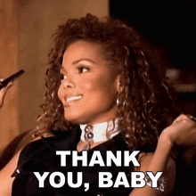 Thank You Baby Janet Jackson GIF - Thank You Baby Janet Jackson That'S The Way Love Goes Song GIFs