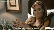 the hills lauren conrad opinions not getting involved keeping to myself