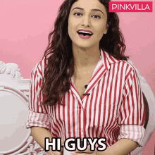 Hi Guys Ragini Khanna GIF - Hi Guys Ragini Khanna Pinkvilla GIFs