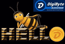 Digibyte Bee GIF