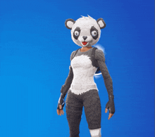 Panda Panda Team Leader GIF - Panda Panda Team Leader Fortnite GIFs