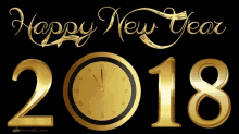 Happy New Year Animated Text GIF - Happy New Year Animated Text 2018 GIFs