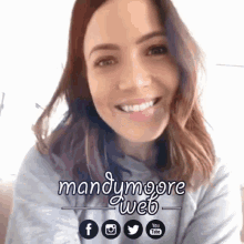Mandy Moore Cute GIF - Mandy Moore Cute Singer GIFs