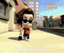 Japan Victory Jimmy Neutron GIF - Japan Victory Jimmy Neutron Cool GIFs