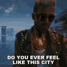 Do You Ever Feel Like This City Doesnt Give You A Choice Cyberpunk2077 GIF