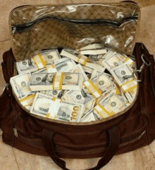 Money Rich GIF - Money Rich Bag Full Of Money GIFs