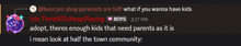 a screenshot of a conversation between boys and the will to keep playing