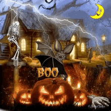 Halloween Boo GIF