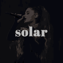 Solar Ariana Grande GIF - Solar Ariana Grande Solar Upbeat GIFs