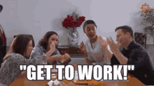 Get To Work GIF - Get To Work Chatting When The Boss Walks In GIFs