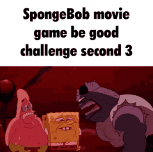 spongebob movie spongebob movie game