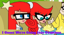 Johnny Test Mary Test GIF - Johnny Test Mary Test I Guess Were Going Into Overtime GIFs