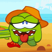 Im Tired Om Nelle GIF - Im Tired Om Nelle Om Nom And Cut The Rope GIFs