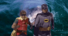 Batman Robin GIF - Batman Robin Shark GIFs