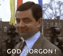 Mr Bean When You See Your Crush GIF