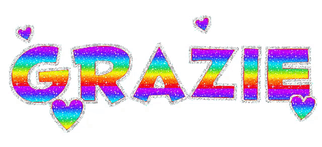 Grazie Rainbow Sticker - Grazie Rainbow - Discover & Share GIFs