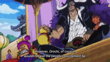 Orochi Kurozumi One Piece GIF - Orochi Kurozumi One Piece Kaido GIFs