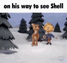 Shell Shellyswirl GIF - Shell Shellyswirl Hermey GIFs