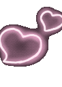 Hearts Neon Sticker - Hearts Neon Stickers