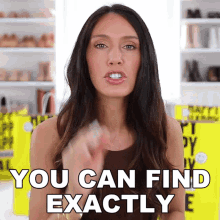 You Can Find Exactly What Youre Looking For Shea Whitney GIF - You Can Find Exactly What Youre Looking For Shea Whitney You Can Easily Look For The Things You Want GIFs