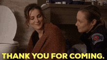 Station 19 Carina Deluca GIF - Station 19 Carina Deluca Thank You For Coming GIFs