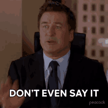 Dont Even Say It Jack Donaghy GIF - Dont Even Say It Jack Donaghy 30rock GIFs