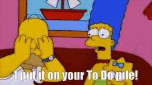 Simpsons To Do Pile GIF - Simpsons To Do Pile GIFs