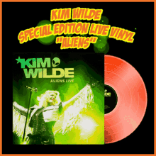 Kim Wilde Live Vinyl Album GIF - Kim Wilde Live Vinyl Album Lp_here Come The Aliens GIFs
