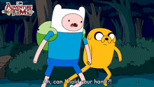 Ah Can I Hold Your Hand Finn GIF - Ah Can I Hold Your Hand Finn Jake GIFs